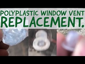 Caravan / Motorhome Polyplastic Window Vent Replacement.