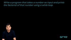 NCP-COM-C-L69.1-PF-PRACTICE PROGRAMS (WHILE LOOP) Print factorial of a number