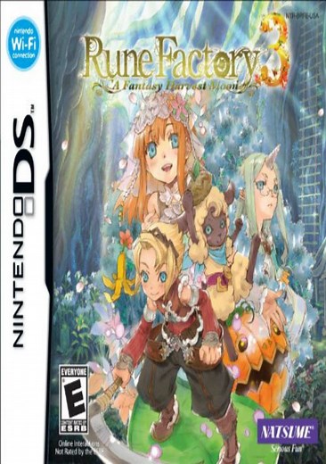 Rune Factory 3 - A Fantasy Harvest Moon ROM Free Download for NDS - ConsoleRoms
