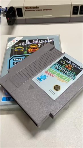 Rad Racer for the Nintendo Entertainment System. A Retro gaming racer.