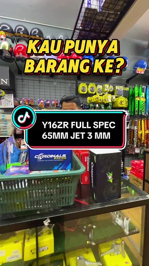 KORANG NAK BUAT MOTOR VVA ON NI? KORANG BOLEH TERUS WALK IN DI AMSMOTORPARTS ‼️ #amsmotorparts #amsadvantech #performance #fypシ゚ #y16zrmalaysia