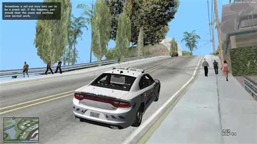 GTA SA Police Chase – SAPS Officers Catch the Jaywalker | SAPD:FR Ep 10