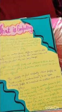 sewa project class 11th on the topic Empathy facilitating Inclusivity .