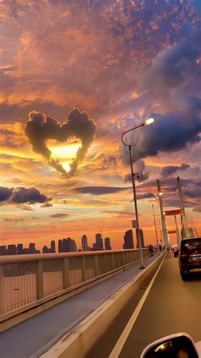 从桥上看日落的中国 #china #fyp | in china