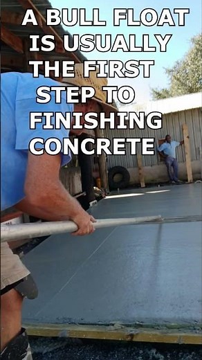 HOW I USE A BULL FLOAT