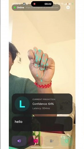 🚀 HandSpeak.ai — Real-Time, Privacy-Preserving Sign Language Recognition