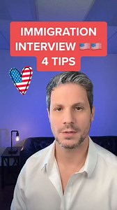 🇺🇸 US immigration interview: 4 tips #visa #greencard #asylum #immigrant #immigrationlawyer | Immigration TV