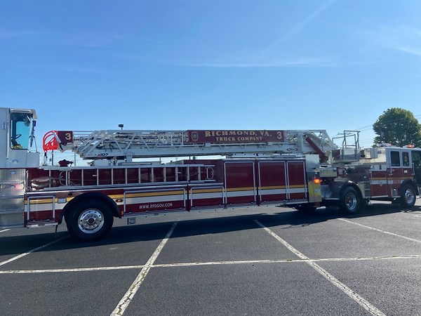 Richmond Fire introduces new tiller truck to its fleet to increase accessibility