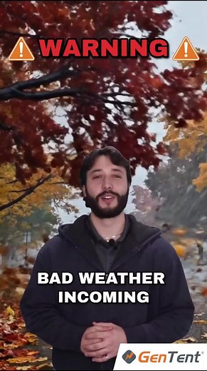 🚨 ALERTl It's the FINAL WEEK of our 20% off Fall Sale! 🚨 ☔ Keep your generator storm-ready all season long! ⚡Get yours BEFORE 11/15: gentent.com/fall #gentent #fallsale #generatorcover #generatortent #generators #portablegenerator #inverter #backuppower #sale #generatorsafety #winterprep | GenTent