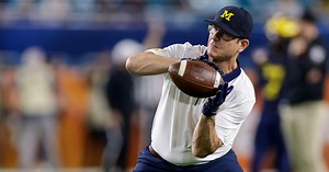 Jim Harbaugh addresses who will take on offensive play-calling responsibilities