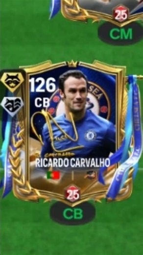 122 Ricardo Carvalho 🧱 Best Defender 🔥 #fcmobile