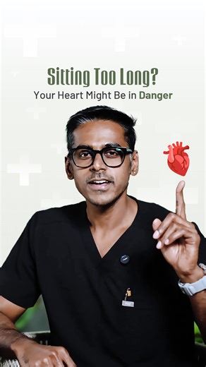 Dr Prasanna on Instagram: "Long hours at your desk. Long drives. Long binge-watching sessions. Sounds normal… but your blood flow thinks otherwise. When you sit for too long: 🩸 Blood circulation slows down 🦵 Clots can form in leg veins ❤️ Your heart has to work harder ⚠️ Risk of DVT, varicose veins, and heart strain increases The scary part? 👉 You may not feel any warning signs until it becomes serious. Simple changes can protect your heart: ✅ Stand up every 30–45 minutes ✅ Stretch or walk fo