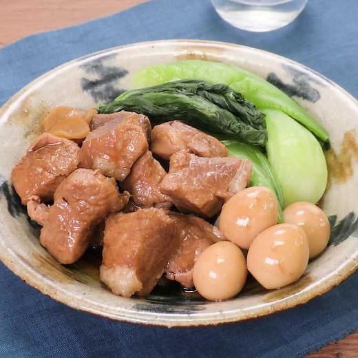 カレー用豚肉を使って！ ひとくち豚角煮風のレシピ動画・作り方 | デリッシュキッチン
