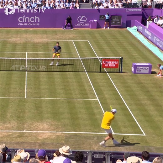 "Perfection!" Jack Draper 🌟 Some stunning tennis on display from Jack at the cinch Championships | LTA - Tennis For Britain