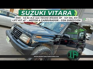 SUZUKI VITARA 1.6 8v JLX 4x4 TECHO RÍGIDO 3P - 1995 - 147.000KM