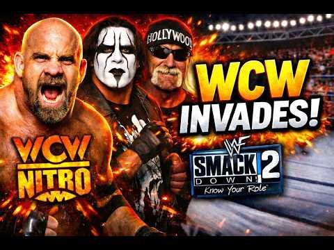 WCW in SmackDown! 2 on PS1 Is PURE Nostalgia 🔥| LIVE w/ ⁨@REDJesterrr #gaming #shortsgaming #live