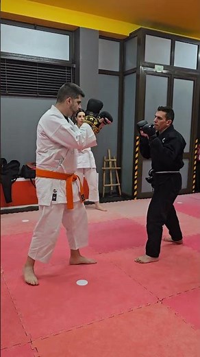 Don't block, flow! Mastering Nagashi Uke in Karate. 🥋⚡ #Karate #SelfDefense