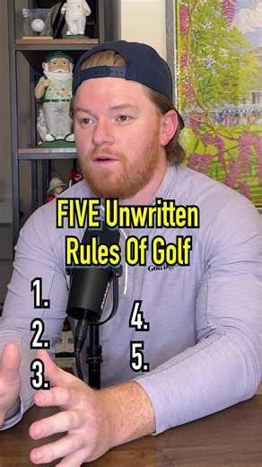 5 Unwritten Rules of Golf You Should Know