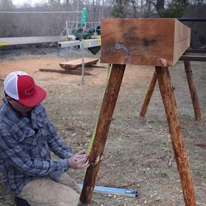 Building A Timber Frame Workbench 🪓 | Wranglerstar