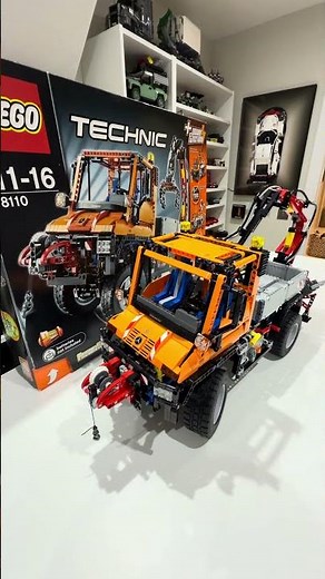 Retired Lego technic Mercedes Uni-Mog set number 8110. #lego #legoroom #mercedes #lego8110 #unimog
