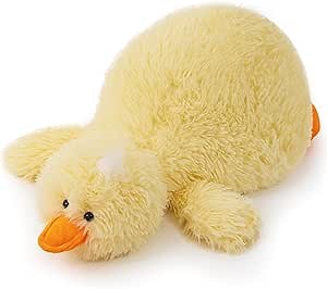 24" Yellow Duck Stuffed Animals, Soft Duck Plush Toys, Ducking Stuffed Animal, Fluffy Stuffed Animals, Cute Farm Plush Toy for Kids Adults Pets on Birthday Christmas