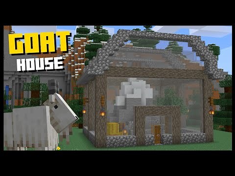 Minecraft: How to Build a GOAT House! - Tutorial