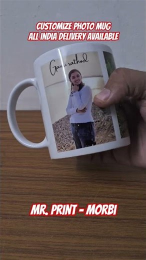 Custom Photo Mug Online India | Personalized Coffee Mug Gift | Mr Print Morbi