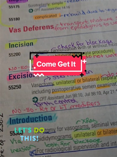 Go to medicalcodingbyjen.com click on Resources then drop down menu to CPT book prep and videos to get free step by step guide to how I make my notes for your medical coding certification exam #medicalcodingforbeginners #aapc #teachersoftiktok #ahima