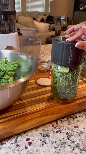 Fruit and Veggie Prep with Mason Jars and Vacuum Sealer