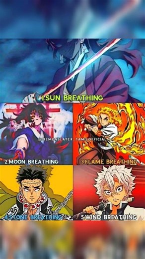 The Power of the Hashira 🔥🌬️🗿🌙☀️ #anime #animememe #demonslayer #weeb #animewaifus #animeeditt