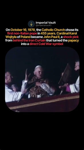 The Pope Who Broke the Iron Curtain #shorts #history