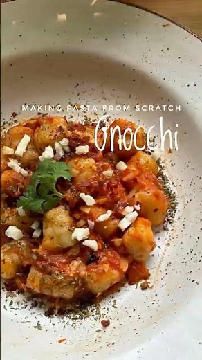Making pasta from scratch- Gnocchi