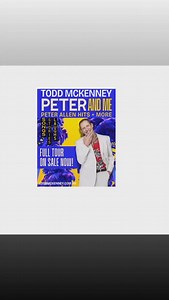 How Aussie can you get?! Celebrate our Boy From Oz with me and my band in my show ‘Peter And Me’. Touring in NSW from February 28. Booking details link in bio or my website toddmckenney.com.au. These shows are already 60% sold so you better get in quick. Melbourne show is sold out so we are looking at doing a second show. Stay tuned. Book now for this fun show. We love it! | Todd Mckenney