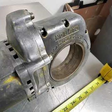 Greenlee 440 Porta Pipe Threader Uses Ridgid 700 12R Die Heads