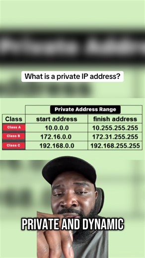 What is a private IP address? #fyppppppppppppppppppppppp #techtok #net...