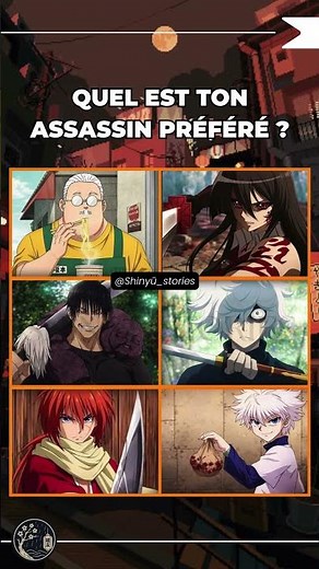 🔪 Quel est le meilleur assassin ?