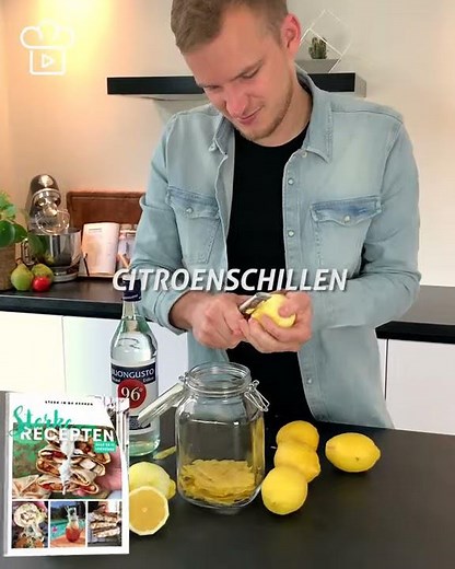 Limoncello zelf maken | Koken & bakken met SterkInDeKeuken!