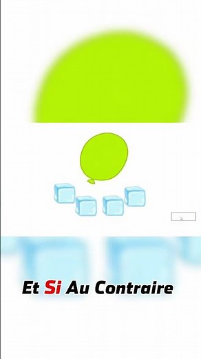 Observation on the behavior of gases during cooling ❄️3