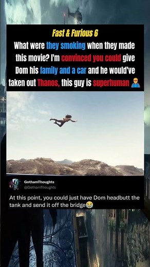 Dom's Flying Catch | Fast & Furious 6 (2013)