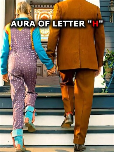 Aura of the letter H ☠️ || #letterh #shorts