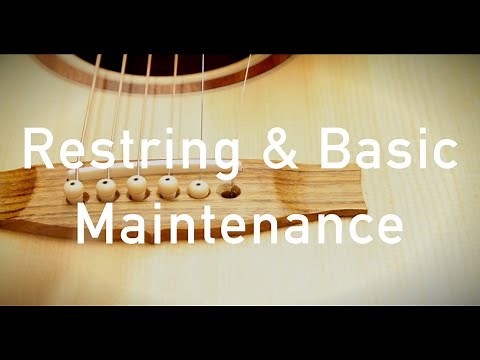 Maton Restringing and Basic Maintenance