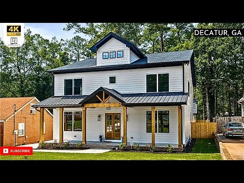See Inside this BEAUTIFUL Luxury Home in the City of Decatur GA