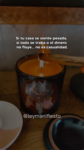 Si tu casa se siente pesada y el dinero no fluye haz esto ✨ #manifestacion #decretoprosperidad