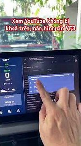 Cách xem màn hình zin xe vf3 khi đang lái vẫn không bị khoá