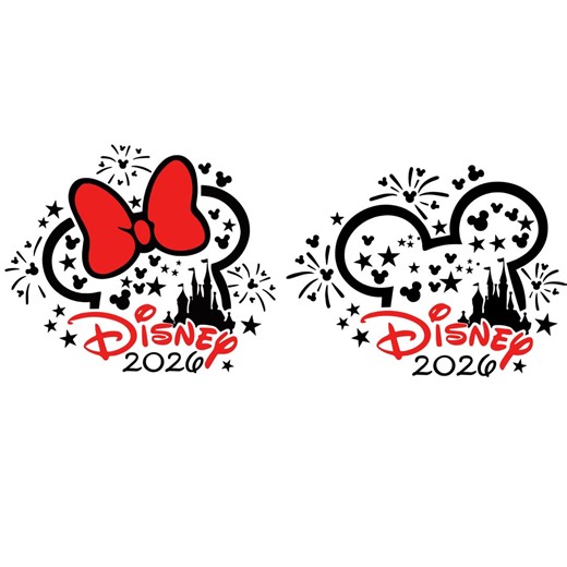 Family Trip 2026 Png Bundle, Magical Vacation PNG, Castle Fireworks Mickey Ears Png for Cricut, Family Vacation 2026 Sublimation Design - Etsy