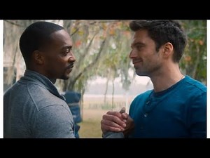 Anthony Mackie and Sebastian Stan being best friends again! The Falcon and Winter Soldier Press tour