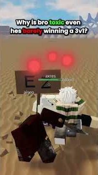 Winning a 3V1 In TSB's NEW 3V3 Duels.. l #viralshort #roblox