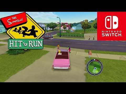 Simpsons Hit & Run Nintendo Switch Gameplay