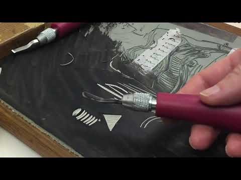 How to Use Linocutting Tools Part Three: Gouges