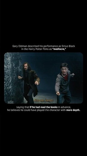 Gary Oldman Admits Sirius Black Was a Mistake #harrypotter #acting #siriusblack #garyoldman #movie